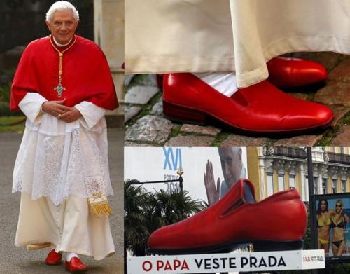 Along with Jay-Z, David Beckham, and Barack Obama, Pope Benedict XVI was named by Esquire magazine in 2007 as one of the best-dressed men in the world. 