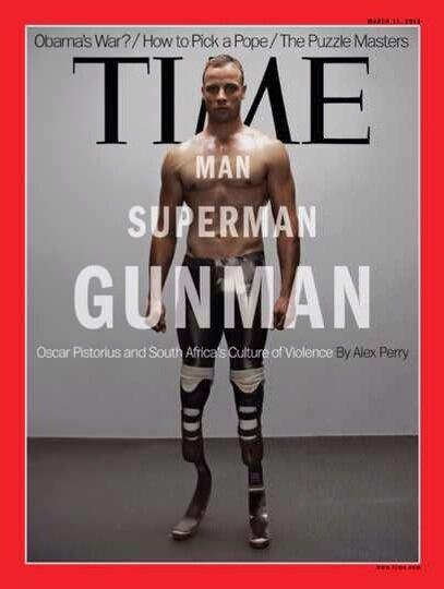 A judge has ruled that Oscar Pistorius can leave S. Africa and compete in int'l track meets despite the fact that he has been charged with the murder of his girlfriend.  Known as the "Bladerunner", he is the country's most famous athlete but police have confirmed his history of violence against women.