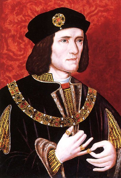 The bones of Richard III (1452-1485) were found under a UK carpark. It is believed that he killed family members to gain power and used wit and flattery to deviously plan the downfall of enemies and supposed friends.