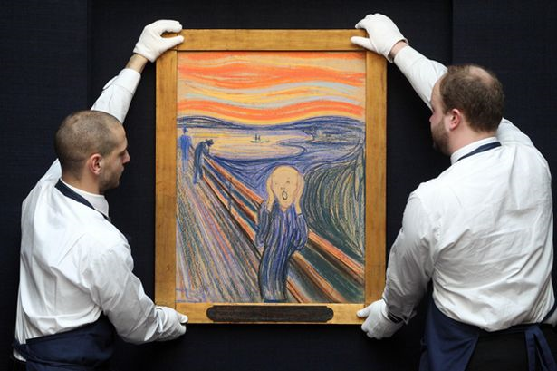 Despite tough economic times around the world, art collectors are still willing to pay top dollarThis version of Edvard Munch's classic masterpiece "The Scream" sold last year for $119 million US.  Despite tough economic times around the world, art collectors are still willing to pay top dollarausterity measures
