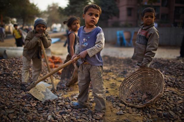 According to Unicef, 1 out of every 6 children in the world are working under slave-like conditions that are dangerous, illegal and exploitative, including the drug trade, prostitution or serving as soldiers.  Most DO NOT ATTEND SCHOOL, and the only lesson they learn is that life is a miserable test of endurance.   For more information, see: http://www.continuetolearn.uiowa.edu/laborctr/child_labor/about/ending.html http://www.continuetolearn.uiowa.edu/laborctr/child_labor/about/ending.html