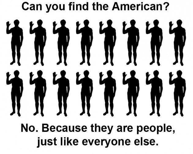 can you find the american