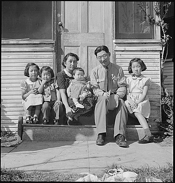After the Japanese attack on Pearl Harbor in 1942, President Roosevelt signed an order which removed approximately 110,000 Japanese Americans from the their homes and placed them in camps until the war ended in 1945. More than half were American citizens, but their citizenships were not reinstated until May 20, 1959. 