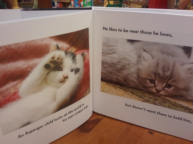 It's said all cats have Aspergers because they are intelligent, inquisitive, independent and do not like being told what to do.  They also hate change, are accused of being emotionally detached, and are considered psychic.